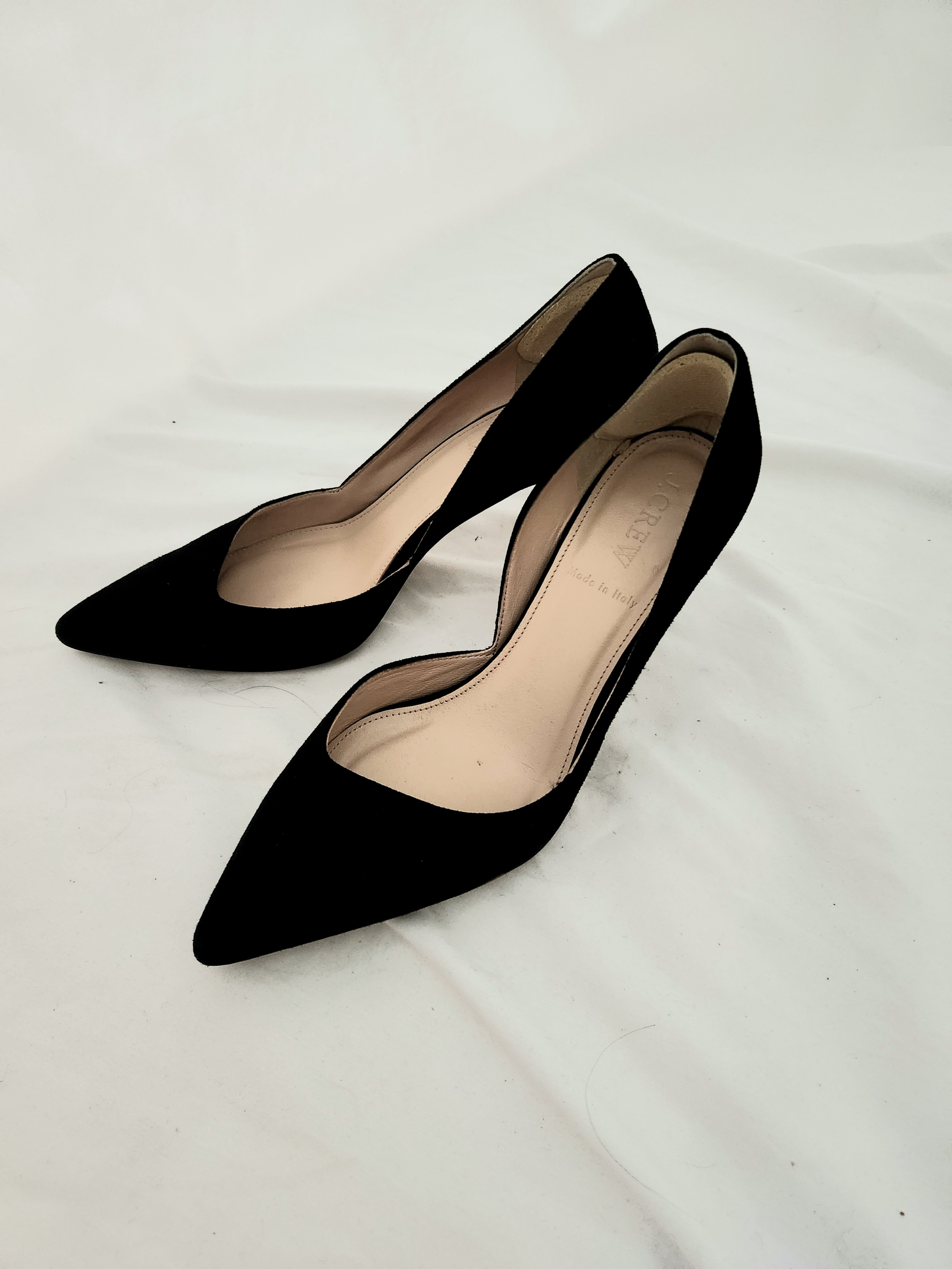 J. Crew Made In Italy Classic Black Pointed-Toe Women's Pumps